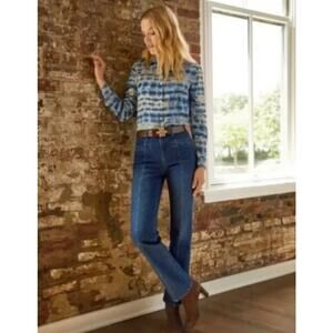 J. Mclaughlin Emmie Bootcut‎ Jeans Front Seam Size 2